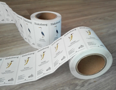 Mijnenveld elf Ciro Papieren stickers of etiketten op rol goedkoop laten drukken en bestellen -  Sticker met logo of eigen ontwerp - Grootformaat Printen - Online Drukkerij  - Drukzone